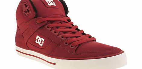 dc shoes Red Spartan High Wc Tx Trainers