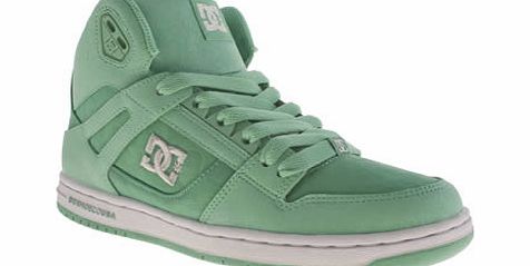 dc shoes Turquoise Rebound Hi Ii Trainers