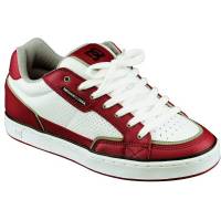 DC STANLEY SHOES WHITE/TRUE RED