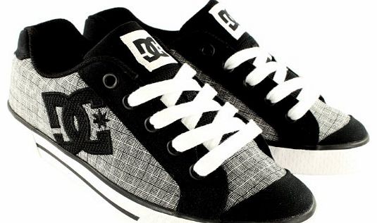 DC Womens DC Shoes Chelsea Low Cut Lace Up Skate Shoes Grey Trainers UK Sizes 3-8