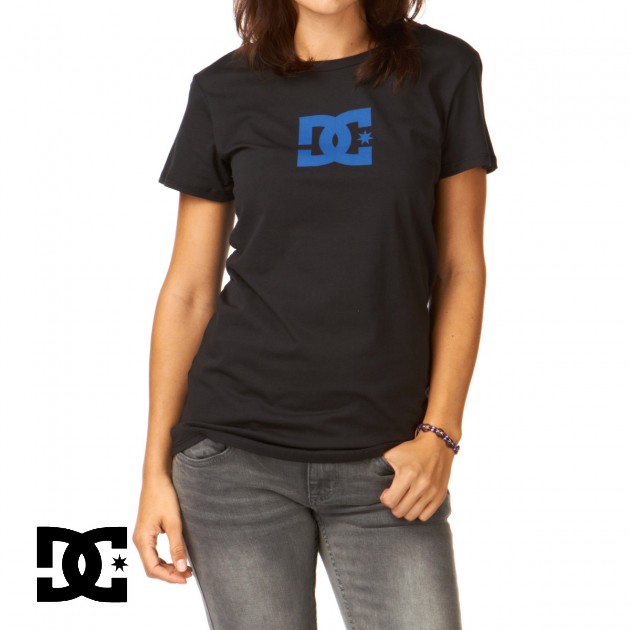 DC Womens DC T Star T-Shirt - Black