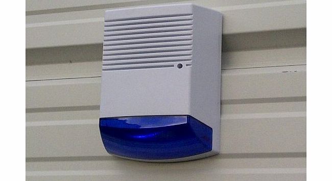 DCC Dummy Burglar Alarm Bell Box - Solar Powered