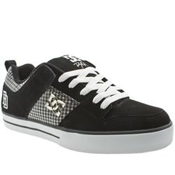 Male Dc Shoes Rd 1.5 Se Nubuck Upper in Black and White