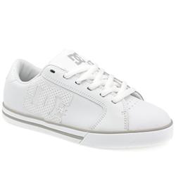 Dcshoe Co Male Journal Too Leather Upper Dc Shoes in White