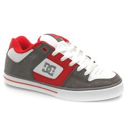 Dcshoe Co Male Pure Ii Leather Upper Dc Shoes in White