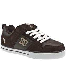 Male Rd 1.5 Leather Upper Dc Shoes in Dark Brown
