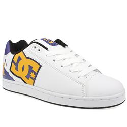 Dcshoe Co Male Rob Dyrdek Too Leather Upper Dc Shoes in White - Purple
