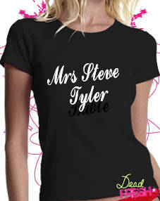 Mrs Steve Tyler Aerosmith T-shirt