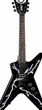Dean Guitars BBOLT Dean Dimebag Black Bolt ML Lightning Graphic Electric Guitar
