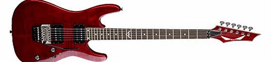 Dean Guitars Dean Custom 350 Floyd Electric Guitar - Trans Red