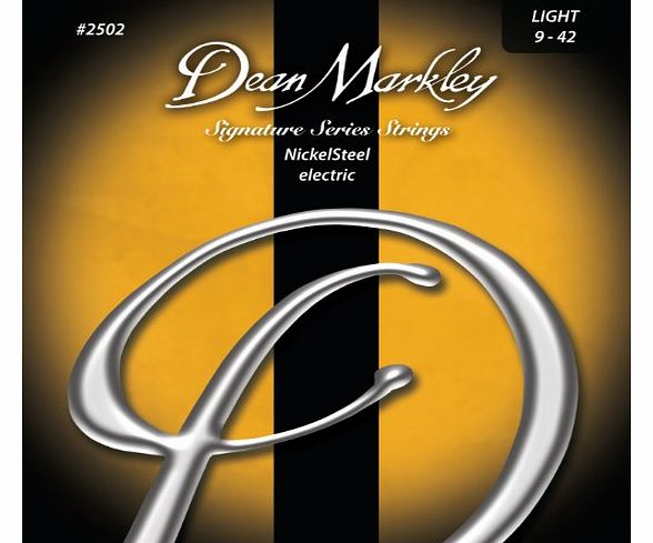 Dean Markley 2502 .009 - .042 Signature Nickel Steel Electric LT Guitar Strings
