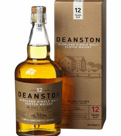 Deanston 12 Year Old Highland Single Malt Scotch Whisky 70 cl