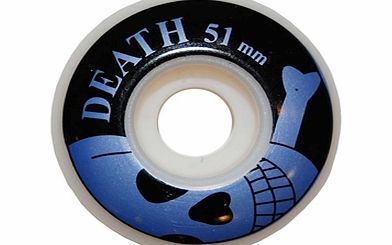 Death Skull 51mm Wheels - Blue