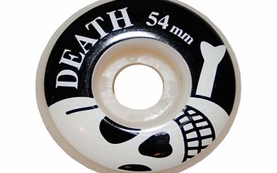 Death Skull 54mm Wheels - Black/White