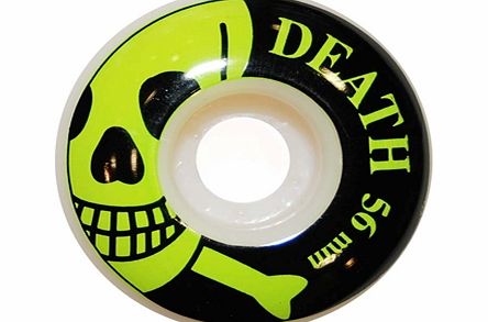 Death Skull 56mm Wheels - Black/Green