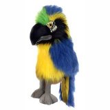 Deb Darling Designs Blue and Gold Macaw - Large Bird Puppet