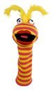 LIPSTICK - LONG SLEEVE KNITTED PUPPET (with squeek when mouth is operated) [Toy