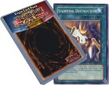Yu Gi Oh : DB2-EN161 Unlimited Edition Stamping Destruction Common Card - ( Dark Beginning 2 YuGiOh Single Card )