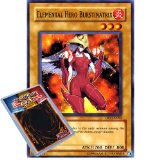 Deckboosters Yu Gi Oh : DP1-EN002 Unlimited Edition Elemental Hero Burstinatrix Common Card - ( Jaden Yuki YuGiOh Single Card )