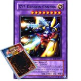Deckboosters Yu Gi Oh : DP2-EN014 Unlimited Edition XYZ-Dragon Cannon Rare Card - ( Chazz Princeton YuGiOh Single Card )