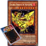 Deckboosters Yu Gi Oh : EEN-ENSE3 Limited Ed Sacred Phoenix of Nephthys Secret Rare Promo Card