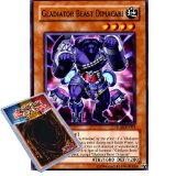 Deckboosters Yu-Gi-Oh : GLAS-EN023 1st Ed Gladiator Beast Dimacari Common Card - ( Gladiators Assault YuGiOh Single Card )
