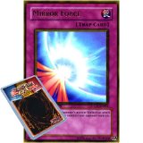 Deckboosters Yu-Gi-Oh : GLD1-EN039 Limited Ed Mirror Force Gold Ultra Rare Card - ( Gold Series 1 YuGiOh Single Card )
