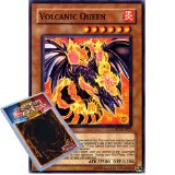 Deckboosters Yu-Gi-Oh : LODT-EN005 Unlimited Ed Volcanic Queen Common Card - ( Light of Destruction YuGiOh Single Card )