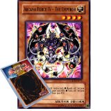 Deckboosters Yu-Gi-Oh : LODT-EN011 1st Ed Arcana Force IV - The Emperor Common Card - ( Light of Destruction YuGiOh Single Card )