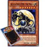 Deckboosters Yu-Gi-Oh : LODT-EN015 Unlimited Ed Arcana Force XVIII - The Moon Common Card - ( Light of Destruction YuGiOh Single Card )