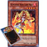 Deckboosters Yu-Gi-Oh : PP02-EN008 Elemental Hero Lady Heat Super Rare Card - ( Premium Pack 2 YuGiOh Single Card
