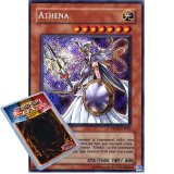 Deckboosters Yu-Gi-Oh : PP02-EN018 Athena Secret Rare Card - ( Premium Pack 2 YuGiOh Single Card )
