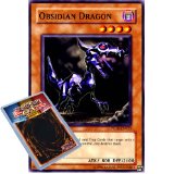 Yu-Gi-Oh : PTDN-EN023 1st Ed Obsidian Dragon Common Card - ( Phantom Darkness YuGiOh Single Card )