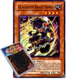 Deckboosters Yu-Gi-Oh : PTDN-EN031 1st Ed Gladiator Beast Darius Common Card - ( Phantom Darkness YuGiOh Single Card )