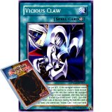 Deckboosters Yu-Gi-Oh : PTDN-EN047 1st Ed Vicious Claw Short Print Card - ( Phantom Darkness YuGiOh Single Card )