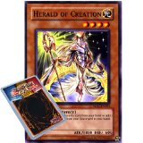 Deckboosters Yu-Gi-Oh : SDRL-EN003 1st Ed Herald of Creation Common Card - ( Rise of the Dragon Lords YuGiOh Single Card )