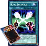 Deckboosters Yu-Gi-Oh : SDRL-EN021 1st Ed Soul Exchange Common Card - ( Rise of the Dragon Lords YuGiOh Single Card )
