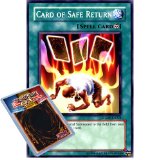 Deckboosters Yu-Gi-Oh : SDZW-EN021 Card of Safe Return Common Card - ( Zombie World Yu-Gi-Oh! Single Card )