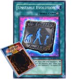 Yu-Gi-Oh : TDGS-EN060 Unlimited Ed Unstable Evolution Super Rare Card - ( The Duelist Genesis YuGiOh Single Card )