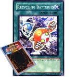 Yu-Gi-Oh : TDGS-EN061 Unlimited Ed Recycling Batteries Common Card - ( The Duelist Genesis YuGiOh Single Card )
