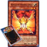 Yu-Gi-Oh : TDGS-EN082 Unlimited Ed Herald of Orange Light Rare Card - ( The Duelist Genesis YuGiOh Single Card )
