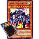 YuGiOh : CRMS-EN016 1st Ed Flying Fortress SKY FIRE Rare Card - ( Crimson Crisis Yu-Gi-Oh! Single Card )