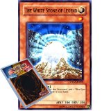 Deckboosters YuGiOh : CSOC-EN035 Unlimited Ed The White Stone of Legend Short Print Card - ( Crossroads of Chaos 