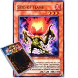 Deckboosters YuGiOh : CSOC-EN081 Unlimited Ed Seed of Flame Ultra Rare Card - ( Crossroads of Chaos Yu-Gi-Oh! Sin