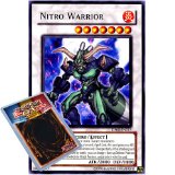 YuGiOh : DP08-EN013 1st Ed Nitro Warrior Rare Card - ( Yusei Duelist Pack Yu-Gi-Oh! Single Card )