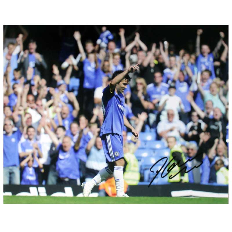 Signed Photo - First Goal For Chelsea