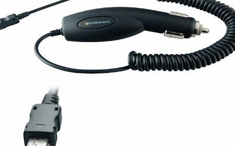 Decrescent Car Charger in Vehicle Cable Lead for Mini USB Garmin GPSMAP Devices (See Description for Compatible Models)