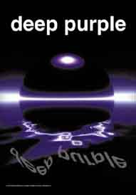 Deep Purple Landscape Textile Poster