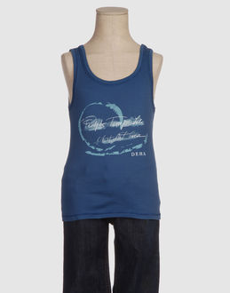 DEHA TOPWEAR Sleeveless t-shirts GIRLS on YOOX.COM