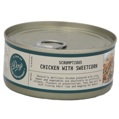 Adult Dog Food Tin with Scrumptious Chicken 156gm